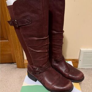 Earth Origins Penelope Americana Riding Boot - Burgundy